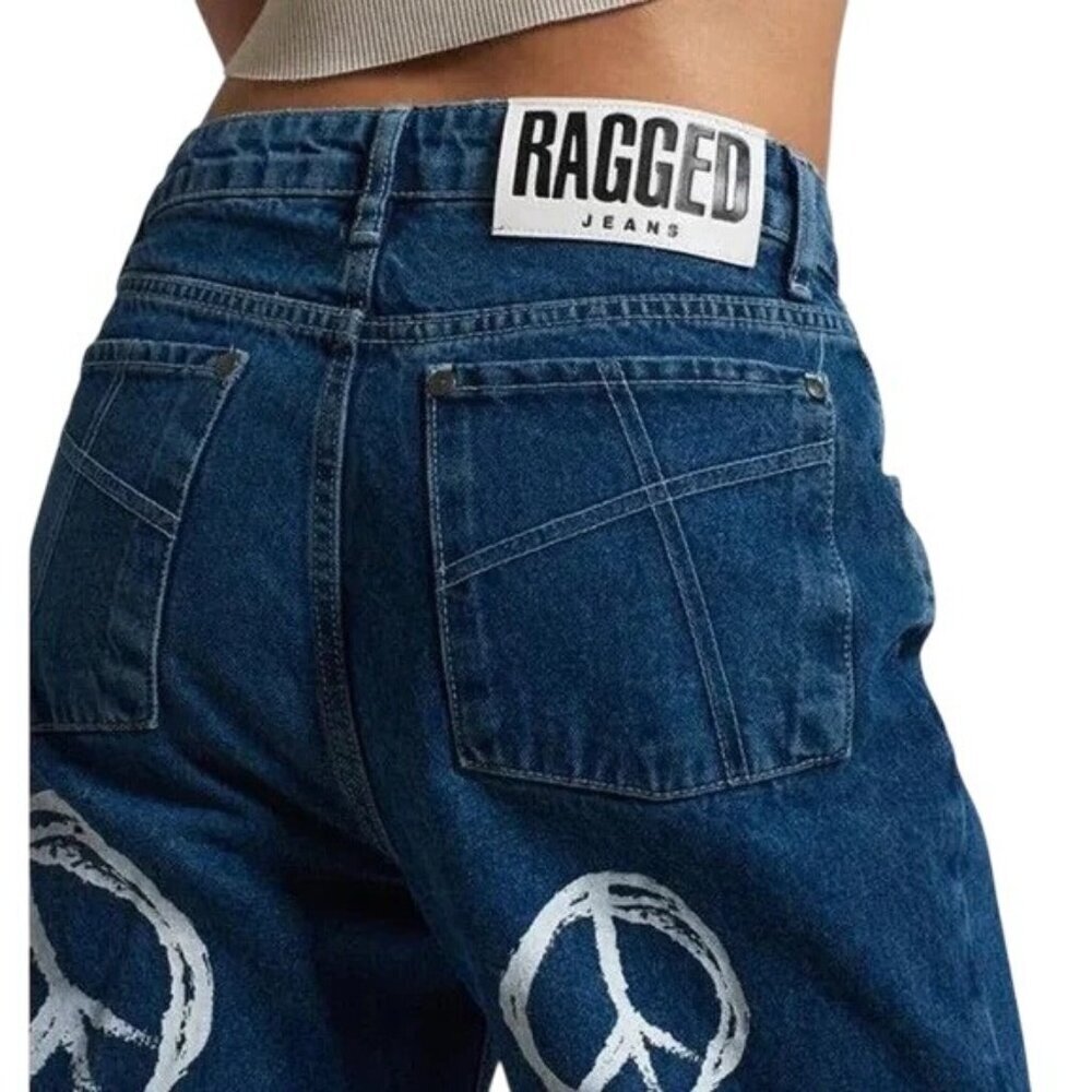 The Ragged Priest Peace Sign Jeans - Picture 3 of 8